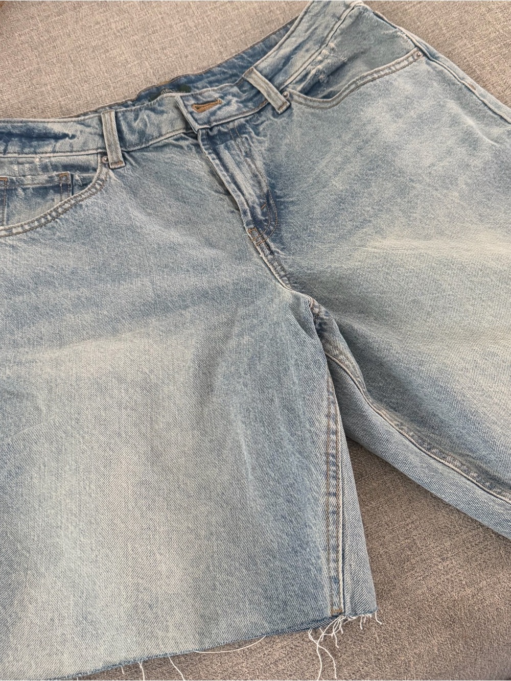 wild fable Light Blue Denim Bermuda Shorts